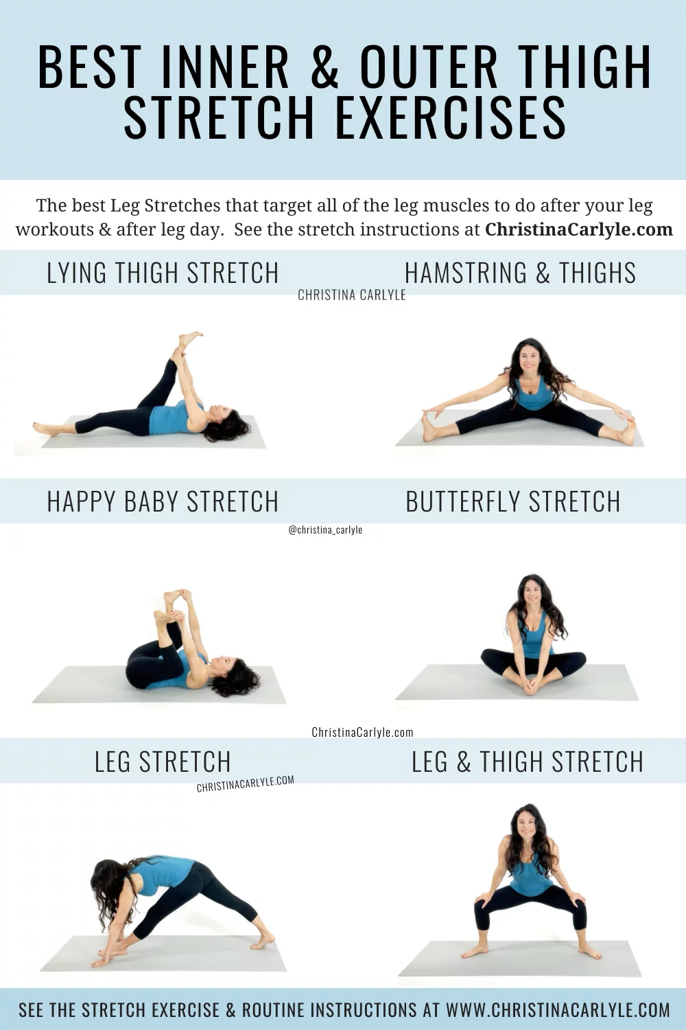 Stretching Exercises for Legs - stretch properly to maintain / get