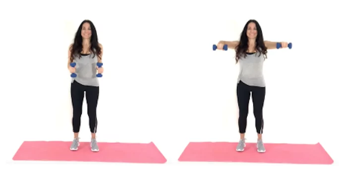 Upper Body Workout to Tone Back & Arms in 15 minutes - Christina Carlyle