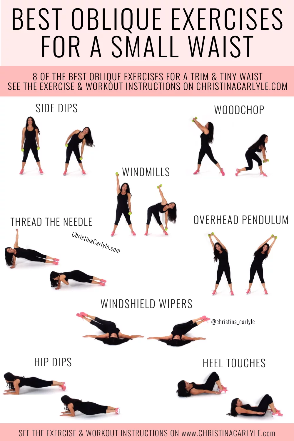 Oblique Workout Christina Carlyle