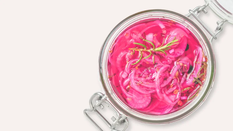 Quick Pickled Red Onions
