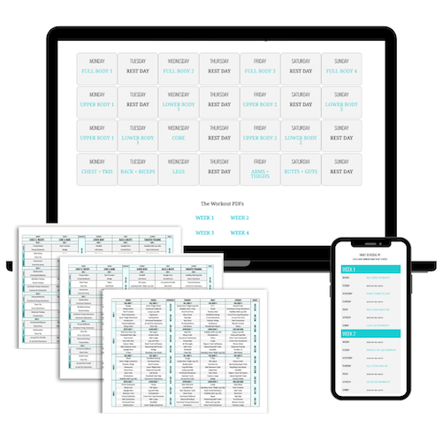 The Lazy Girl Schedules Lazy Girl Program Workout Schedules PDFs