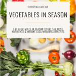 Vegetables in Season