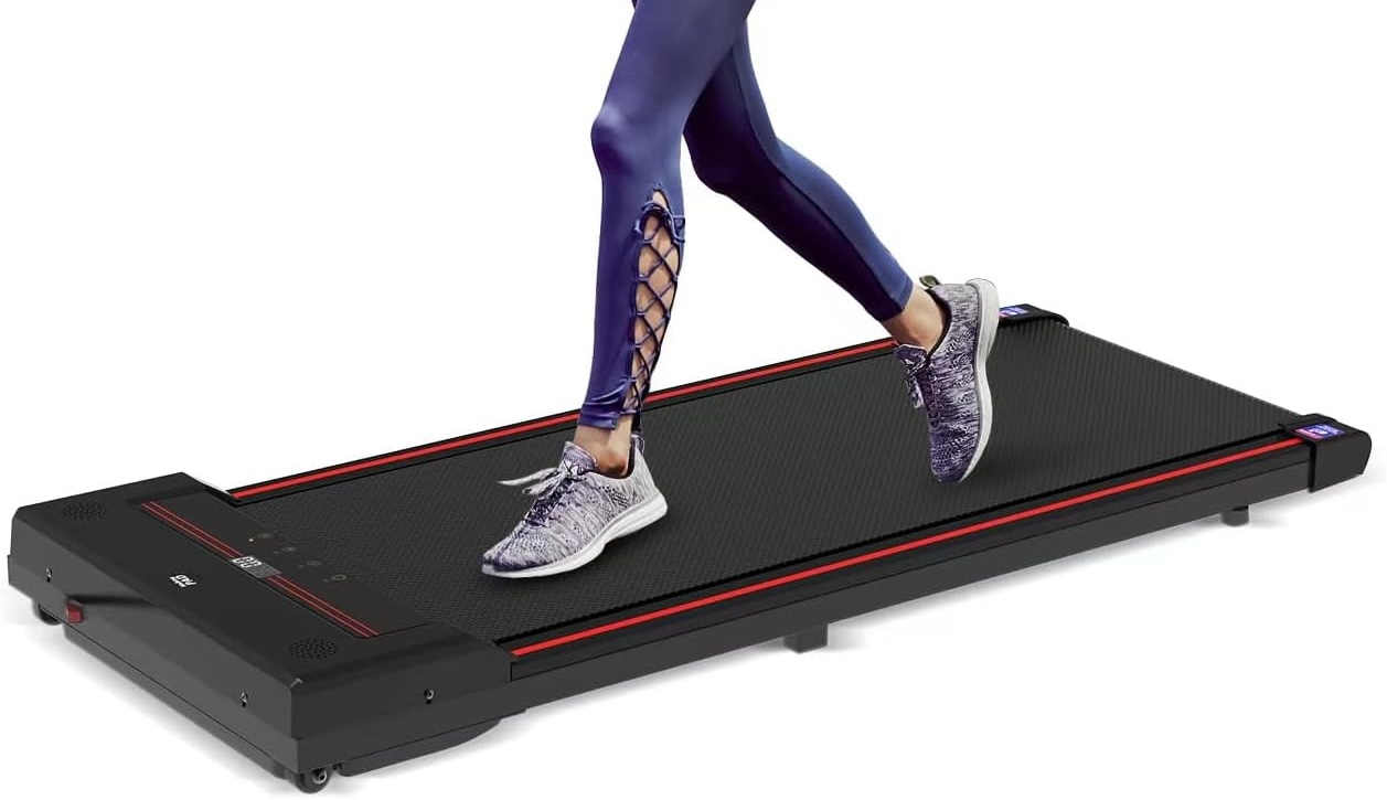 an at home treadmill walking platform machine