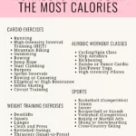 A list of 37 Exercises & Workouts that Burn the Most Calories