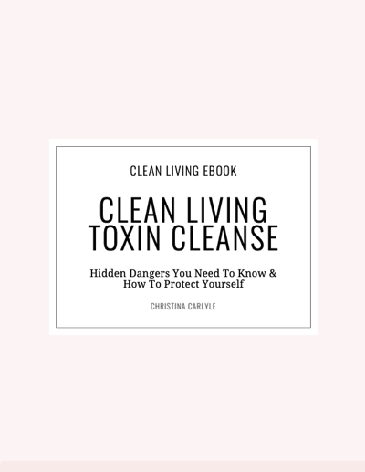 a eBook cover of Christina Carlyle's Reset Cleanse