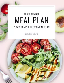 a eBook cover of Christina Carlyle's Reset Cleanse
