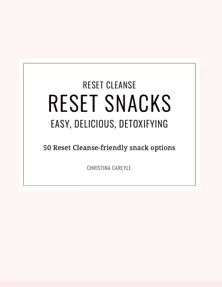 a eBook cover of Christina Carlyle's Reset Cleanse