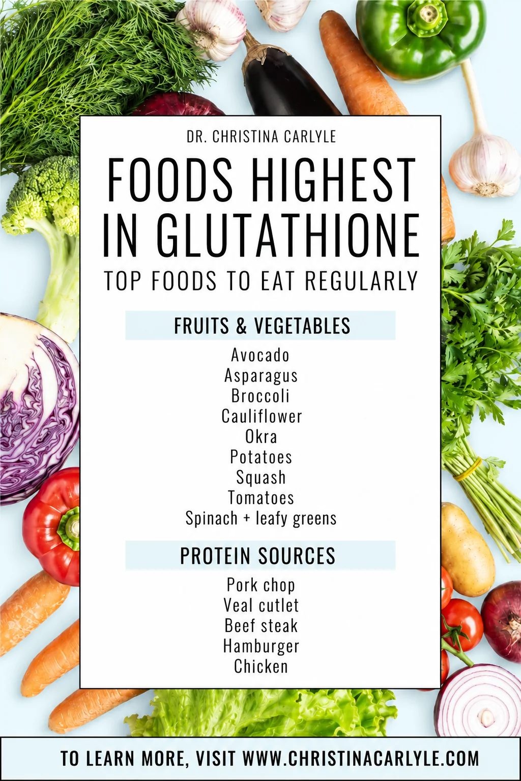 glutathione source Foods High in Glutathione