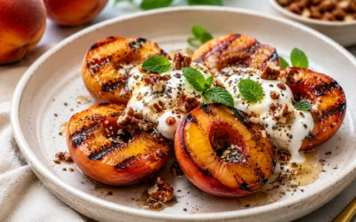Grilled Peaches Recipe – Easy, Delicious, Healthy Dessert
