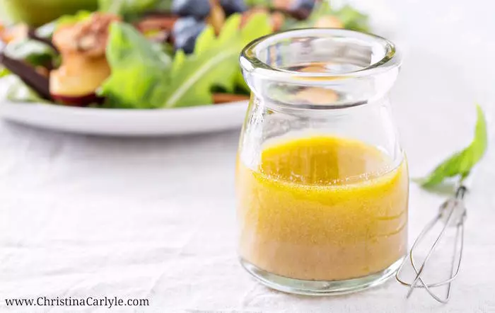 Creamy Dijon Vinaigrette Vegan Salad Dressing